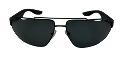 Prada Gafas Hombre, Metal,Negro, Case, 103,3*